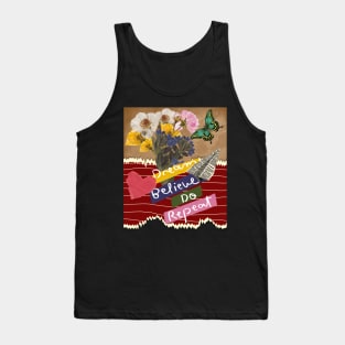 Dream, Believe, Do, Repeat - Inspirational Quotes Tank Top